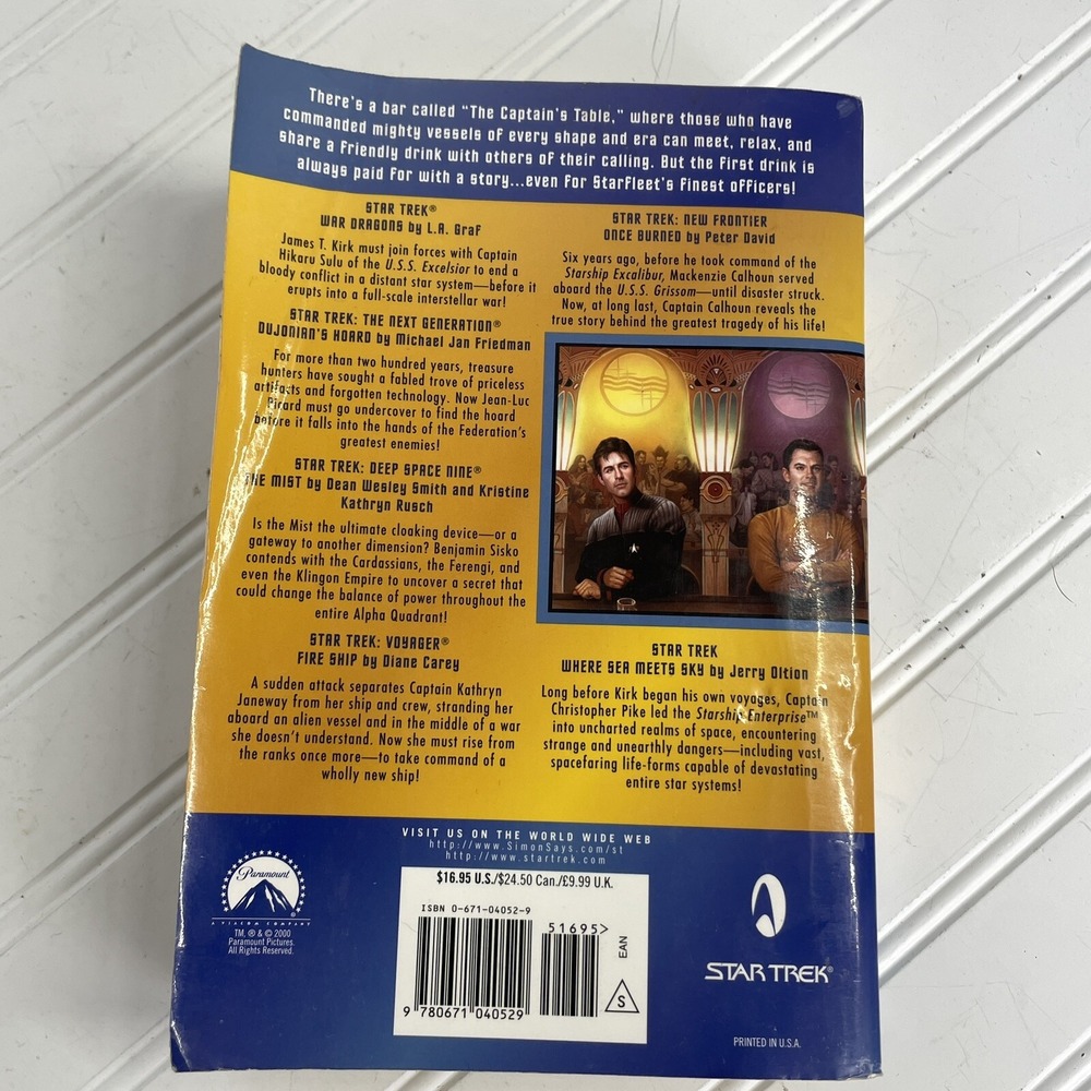 Captain's Table Omnibus (Star Trek: Captai... by Rusch, Kristine Kath 0671040529 - Picture 3 of 7